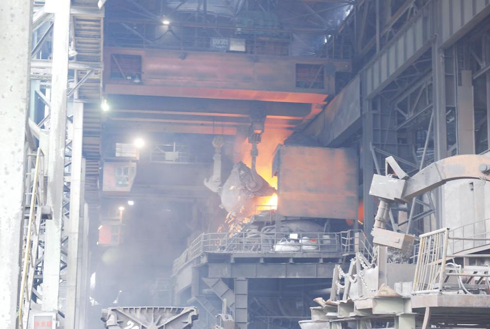 100 ton steel mill overhead crane