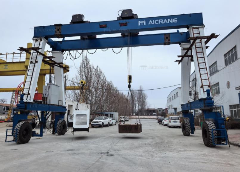 mobile double girder gantry crane