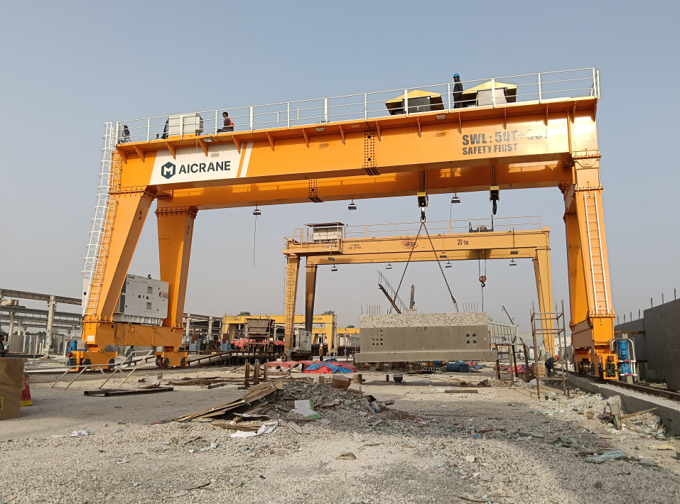 Inside the Manufacturing Process of 100 Ton Gantry Cranes