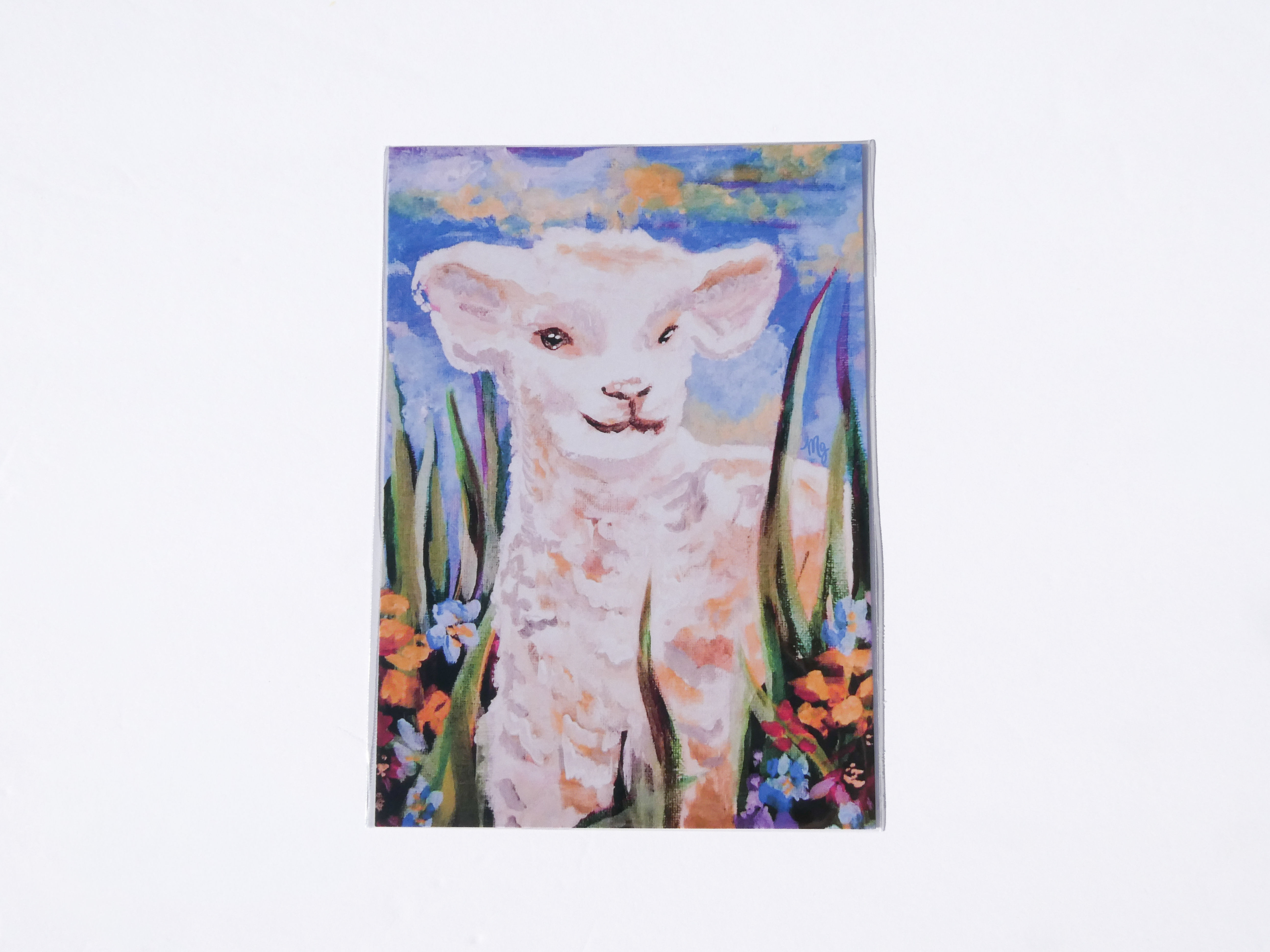 Spring Lamb “Before the Slaughter” Fine Art Print : 5in x 7in