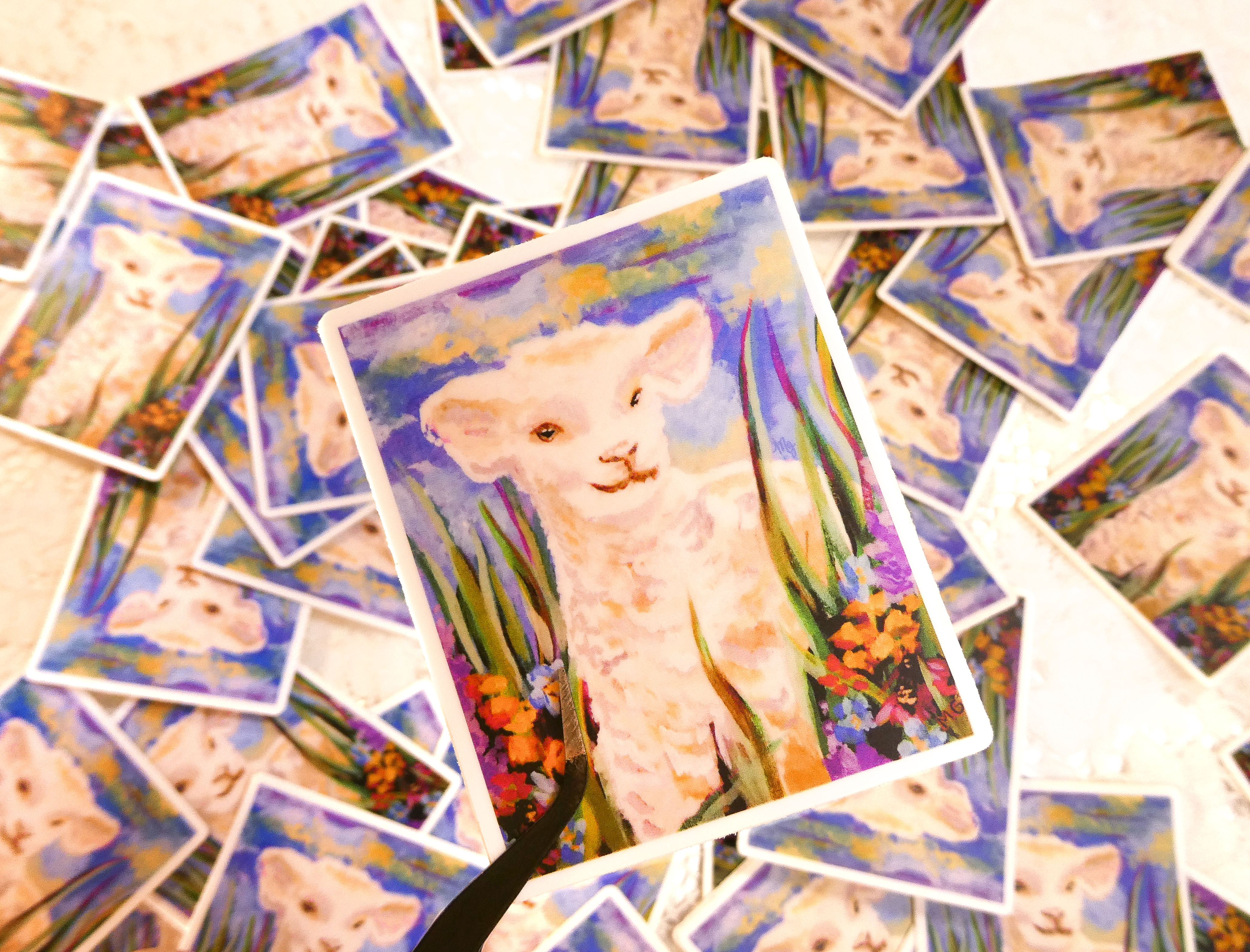 Lamb Sticker
