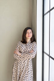 Német tanárnő brand fotózás beltéri fotóstúdióban