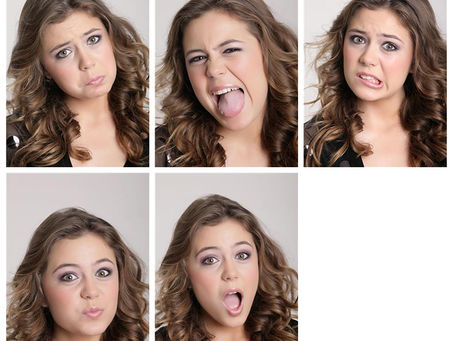 Sessão fotográfica para
Book 2010 Face Models