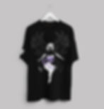 Sasuke oversized Tshirt Front