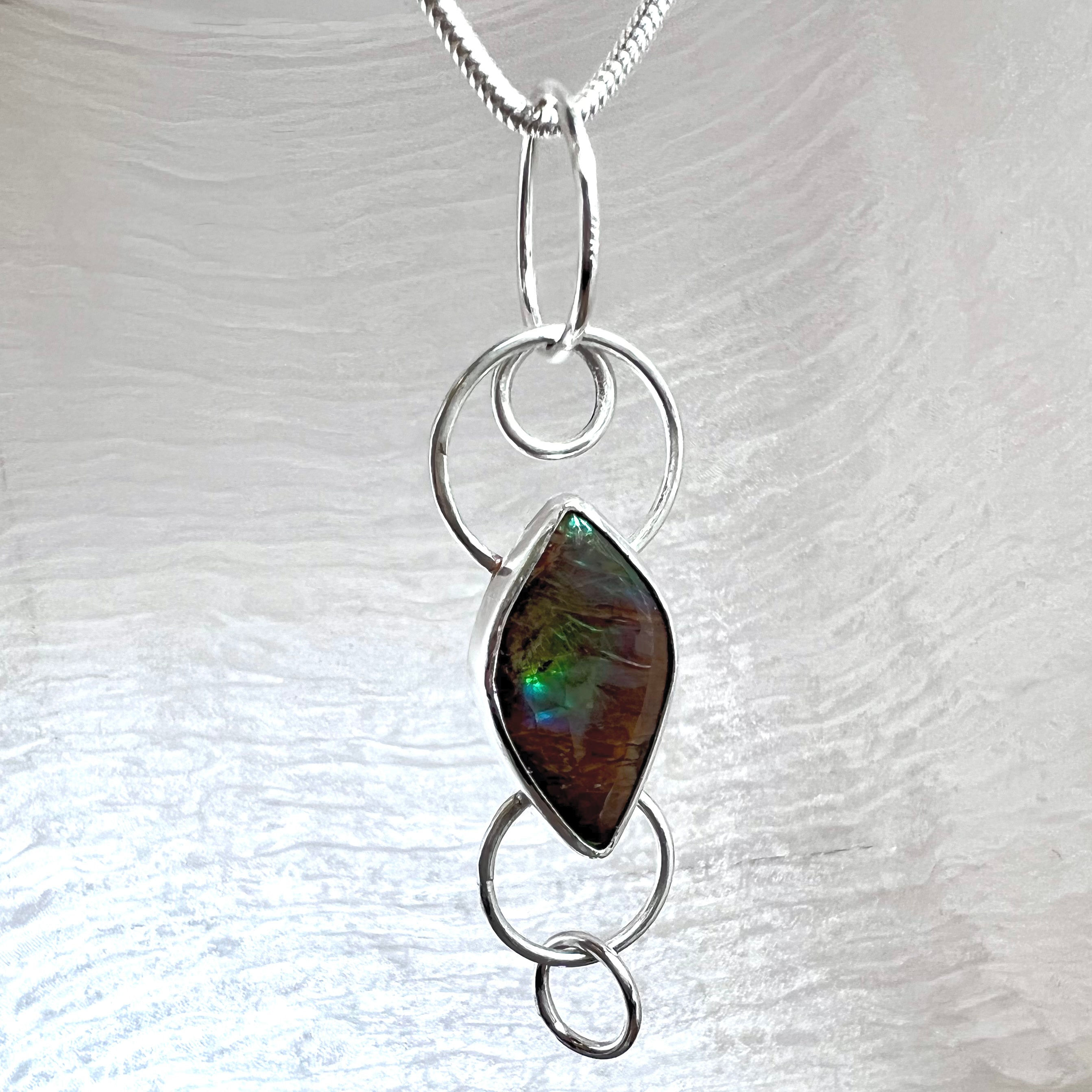 Iridescent Voyage pendant