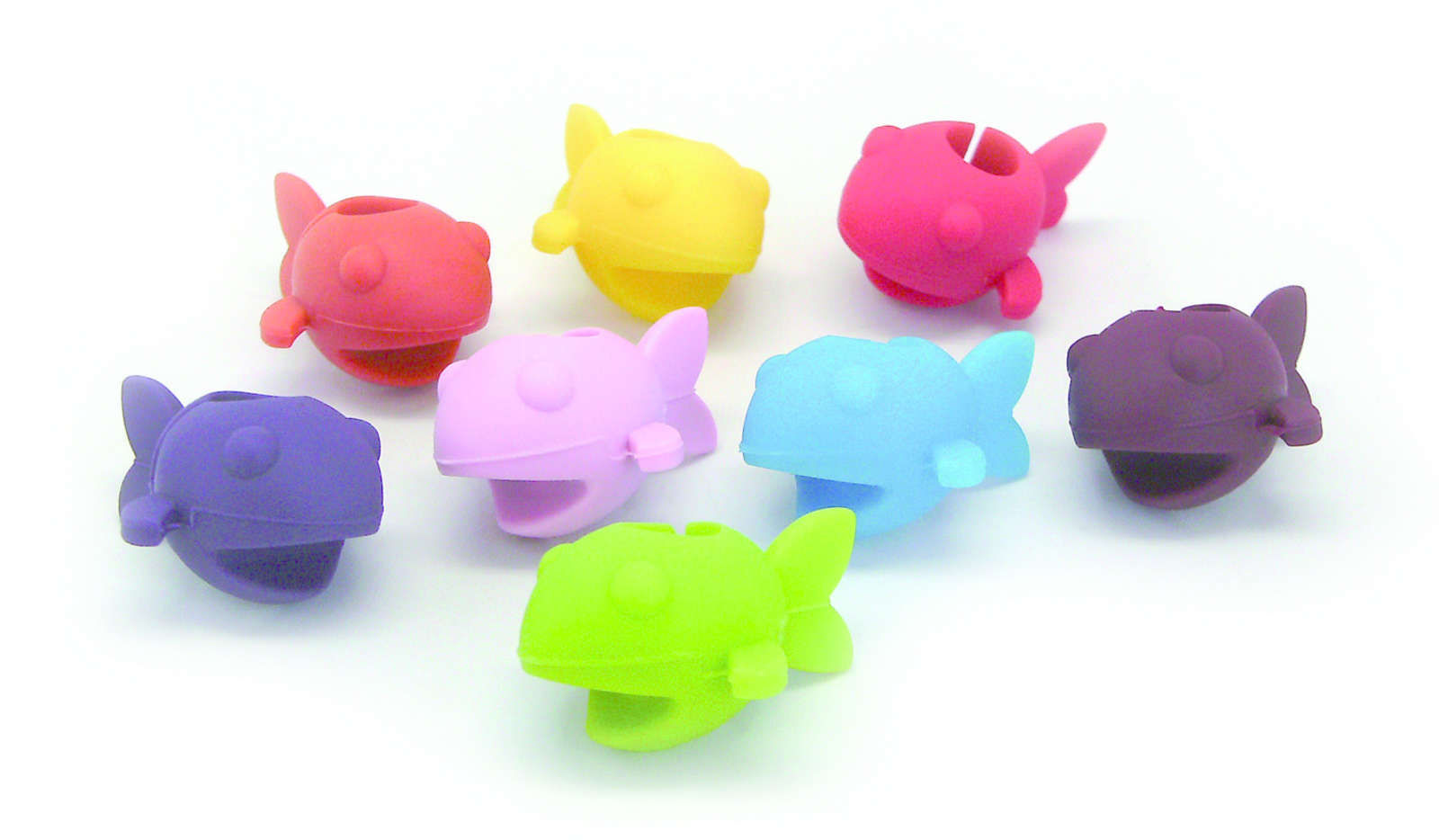 Marque-verre Fish (8 pièces)