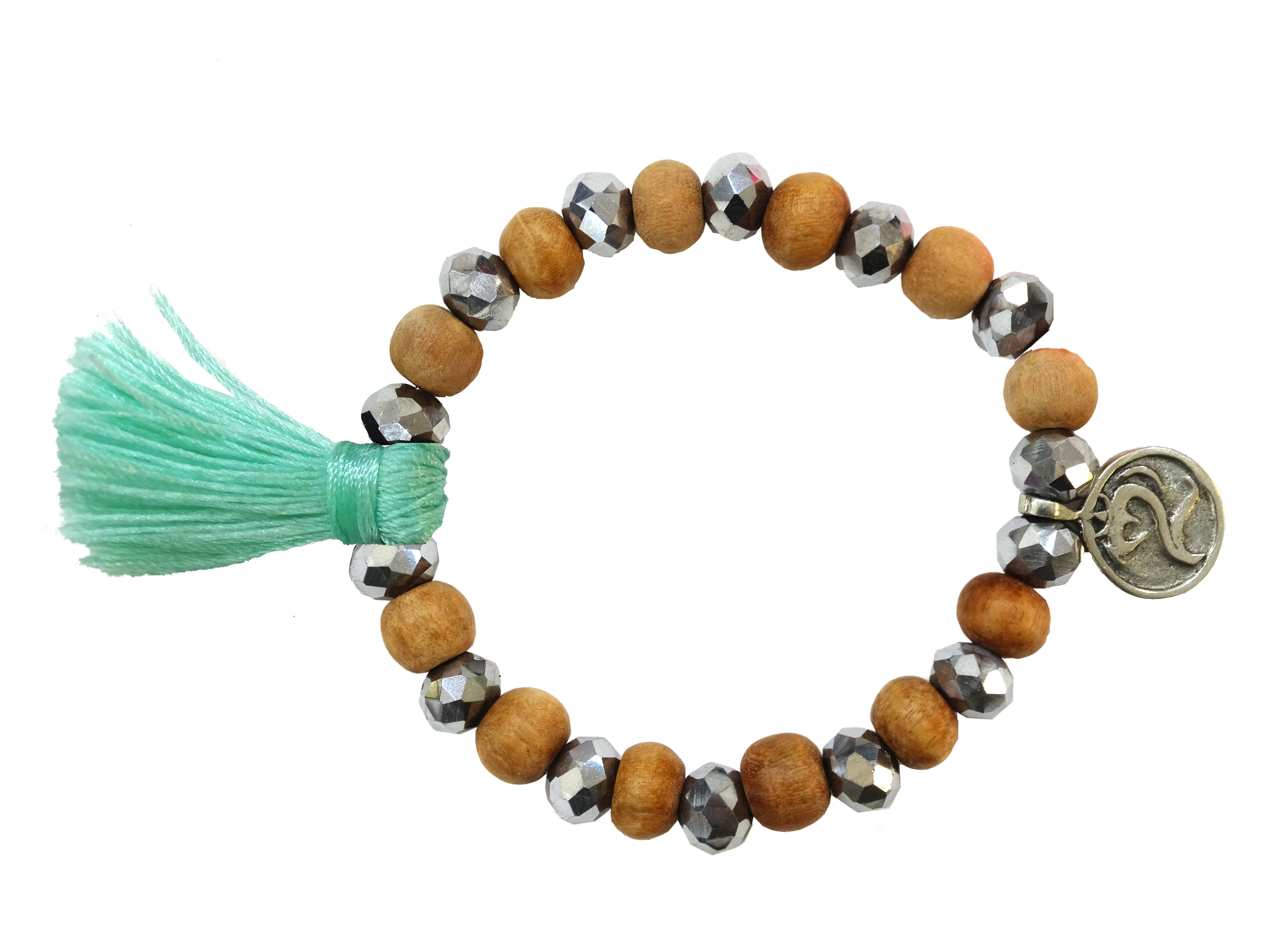 Mala Argenté & Vert d'eau