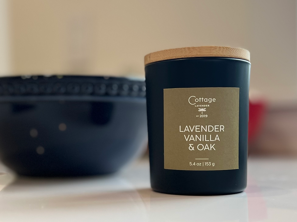 Thumbnail: LAVENDER, VANILLA & OAK CANDLE