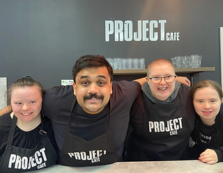 Community skills project cafe showing great friendships and gaining skills at county care 