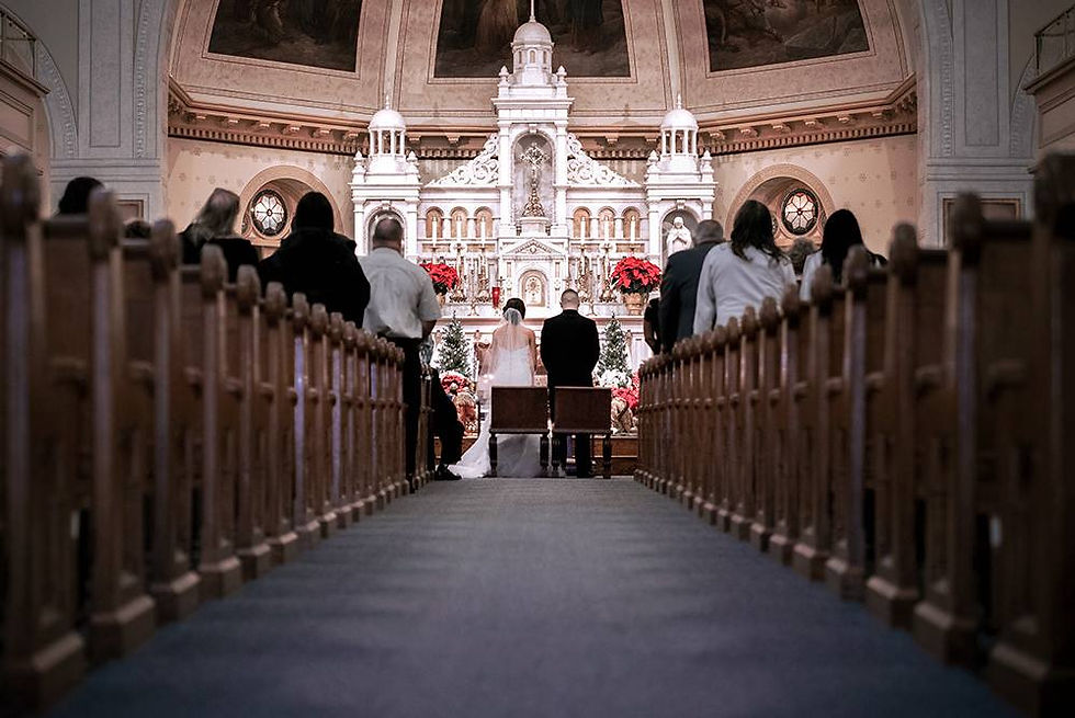 2022 Catholic Church Wedding Ceremony Photography New Years Eve WeddingHudson, Ma..jpeg