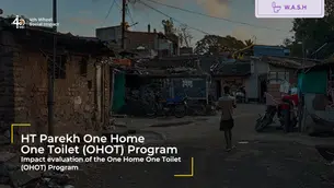 HT Parekh One Home One Toilet (OHOT) Program