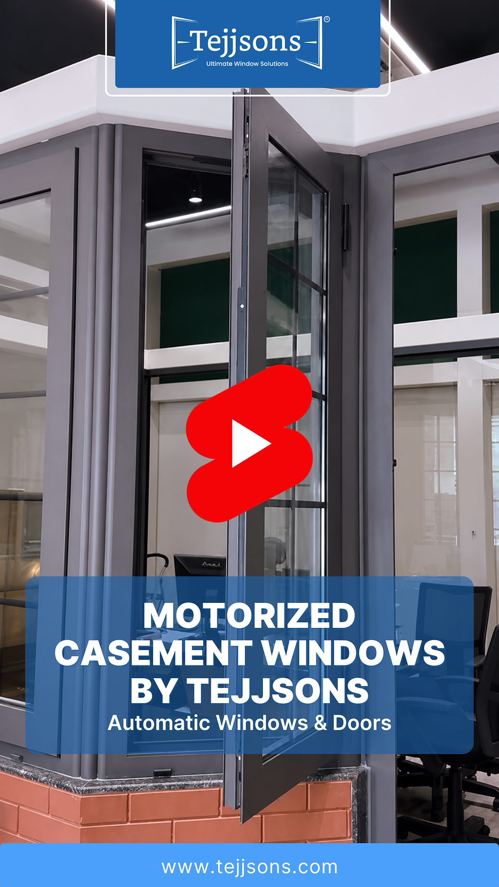 Motorized casement windows by Te Lisons video thumbnail