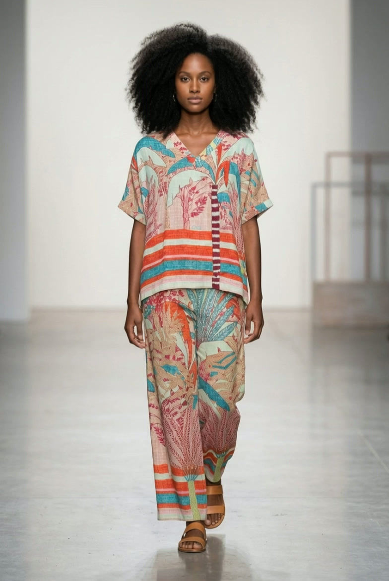 Oberteil im modernen Boho-Look