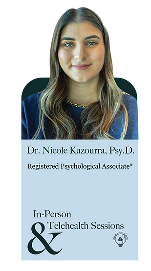 Headshot of Urban Pysch Registered Psychological Associate Dr.Kazourra