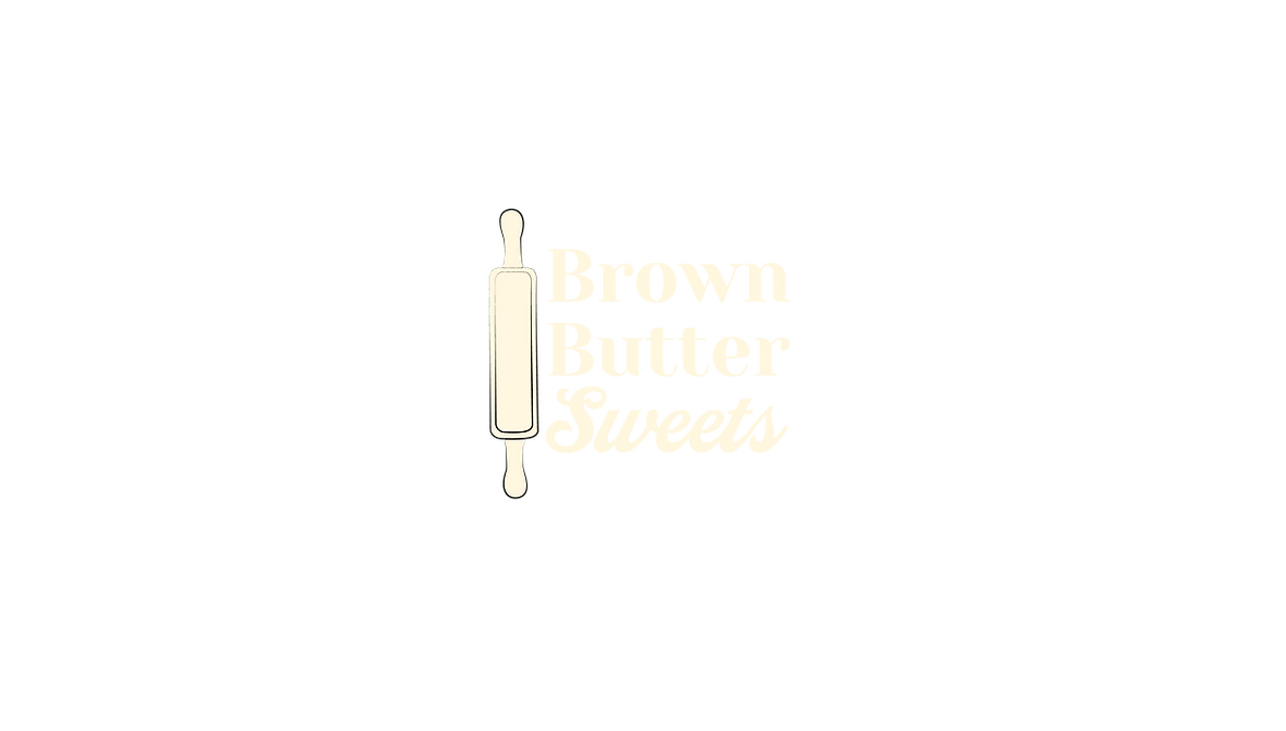 Logo for a bakery featuring a warm, inviting design with a stylized roller as an element. 