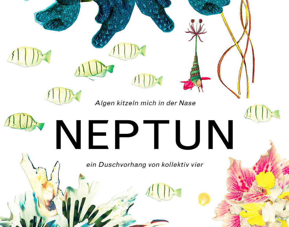 Thumbnail: Duschvorhang Neptun 240 cm breit