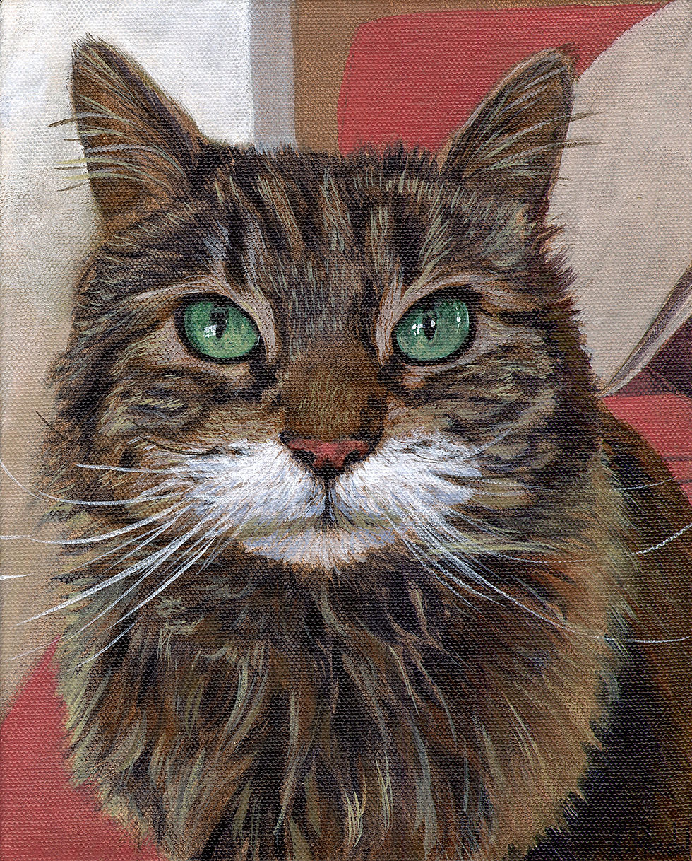 Thumbnail: TRADITIONAL, Custom Pet Painting on Canvas