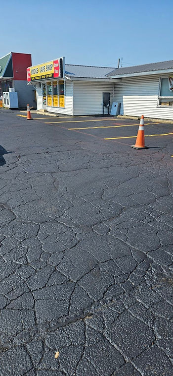 crack road or asphalt