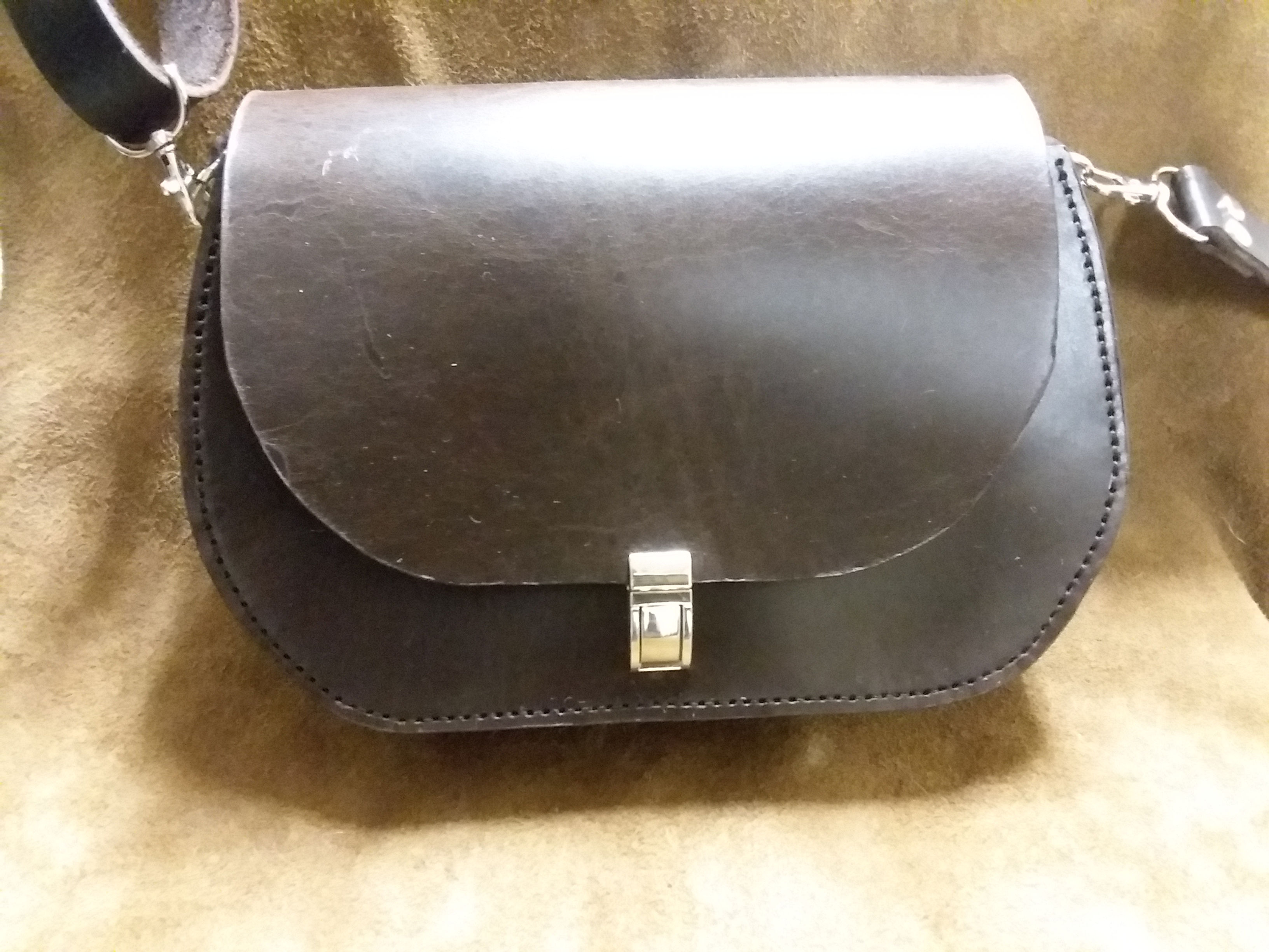 Medium Heavy Leather Purse