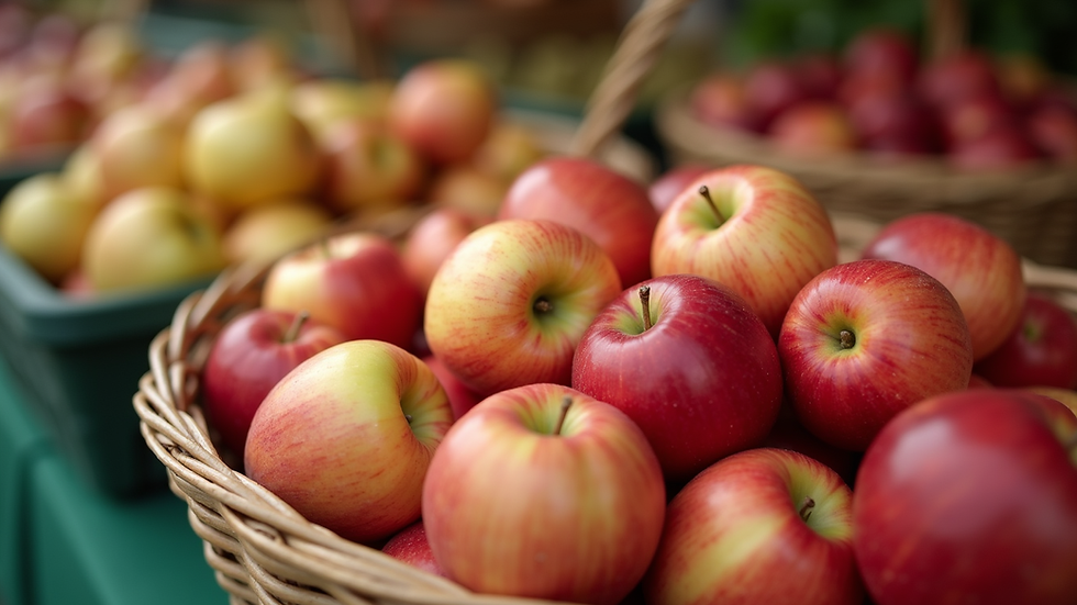Join Us at Farmers Markets: Fresh Apple Products Await