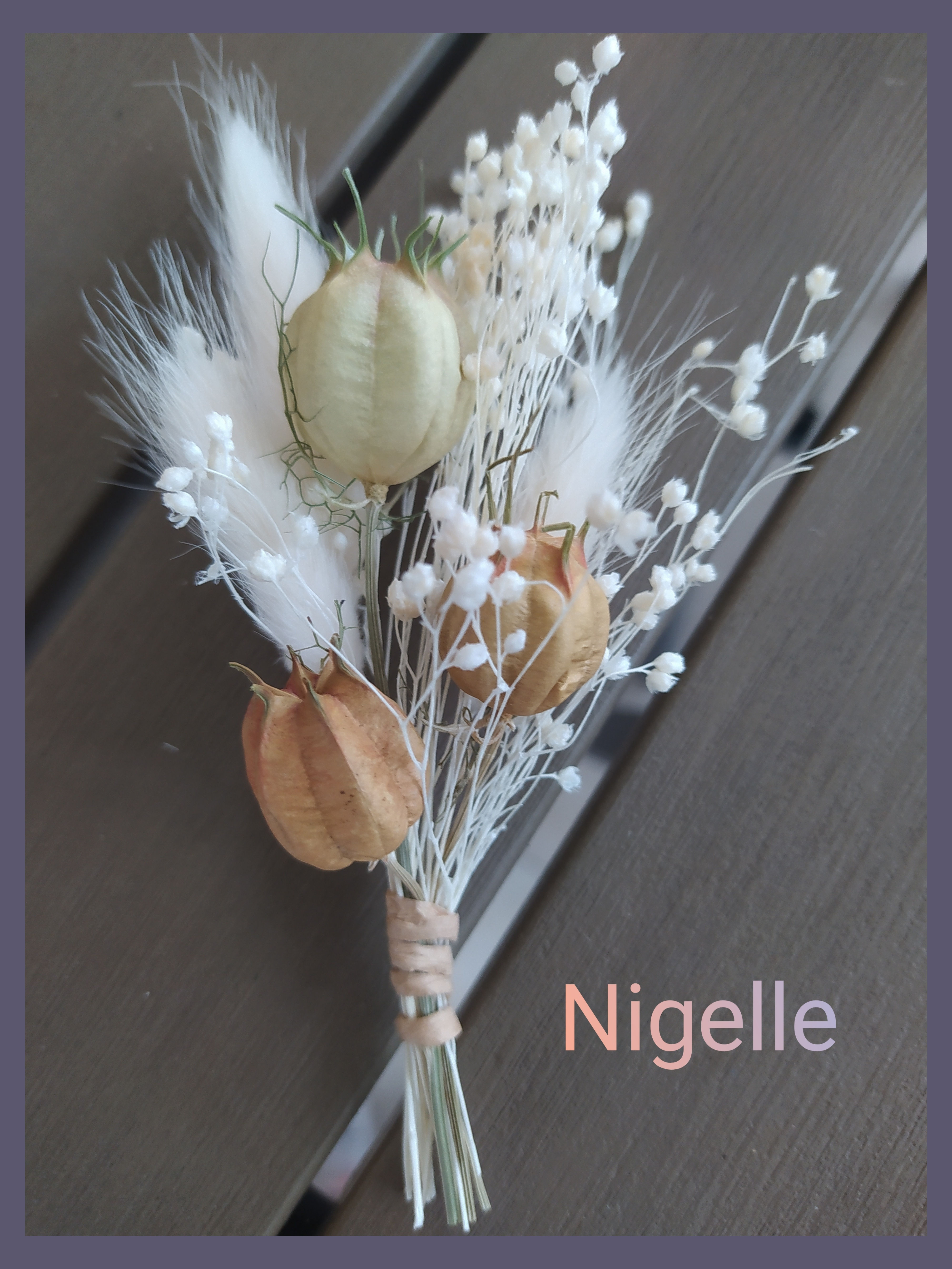 mini bouquet, nigelle