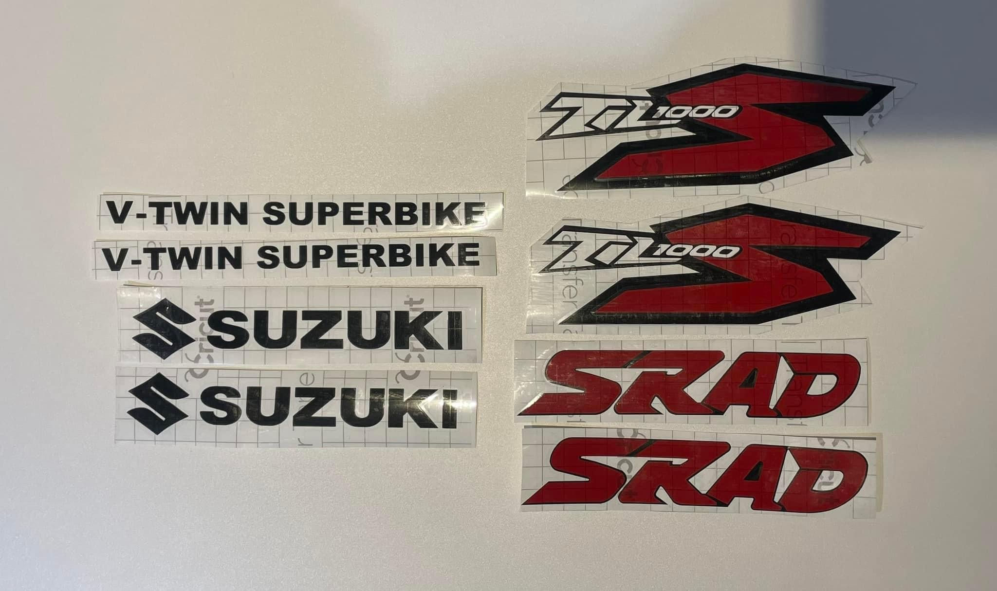 Kit sticker Suzuki TL1000S SRAD