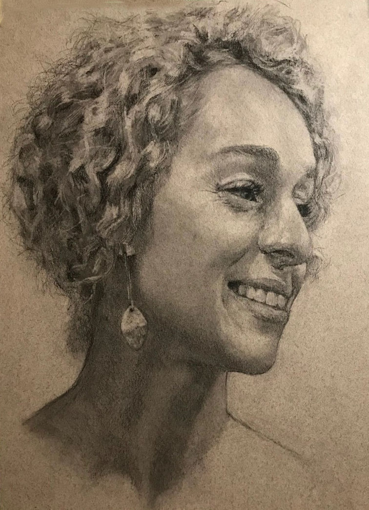 Jess | charcoal study