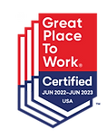 Great Place to Work Certification badge.