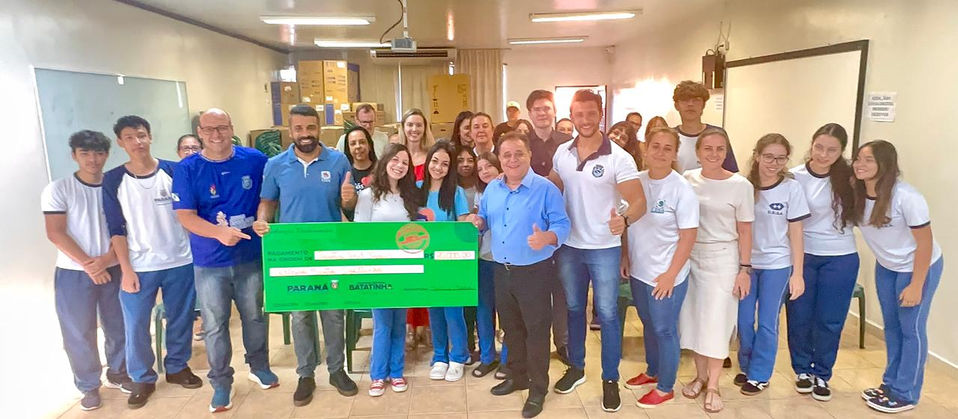 Deputado Batatinha visita Palotina e anuncia recursos para colégio Santo Agostinho