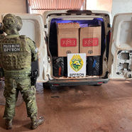 Policia Localiza Depósito de Cigarros Contrabandeados em Marechal Cândido Rondon Pr