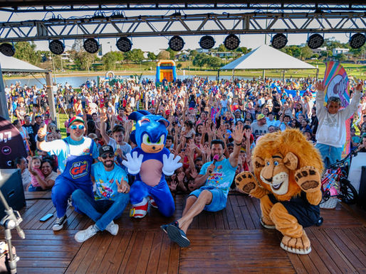 Domingueira das Crianças reúne famílias no Lago Municipal de Palotina