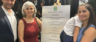 Palotina recebe placa oficial do FNDE para inauguração do CMEI do Lago Dona Zile