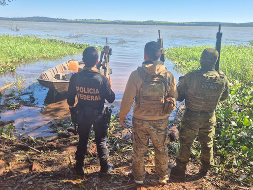 POLÍCIA FAZ APREENSÃO DE MAIS DE 500 KG DE MACONHA EM MERCEDES – PR