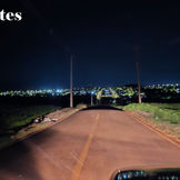 Município implanta iluminação pública em via que liga a Cohapar ao Parque Industrial