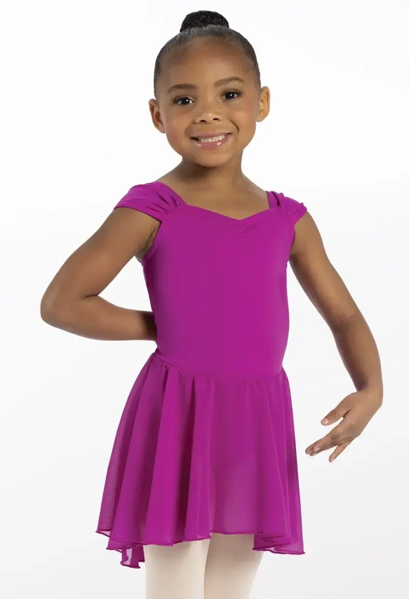 Thumbnail: Kids Shirred Hi-Low Dress