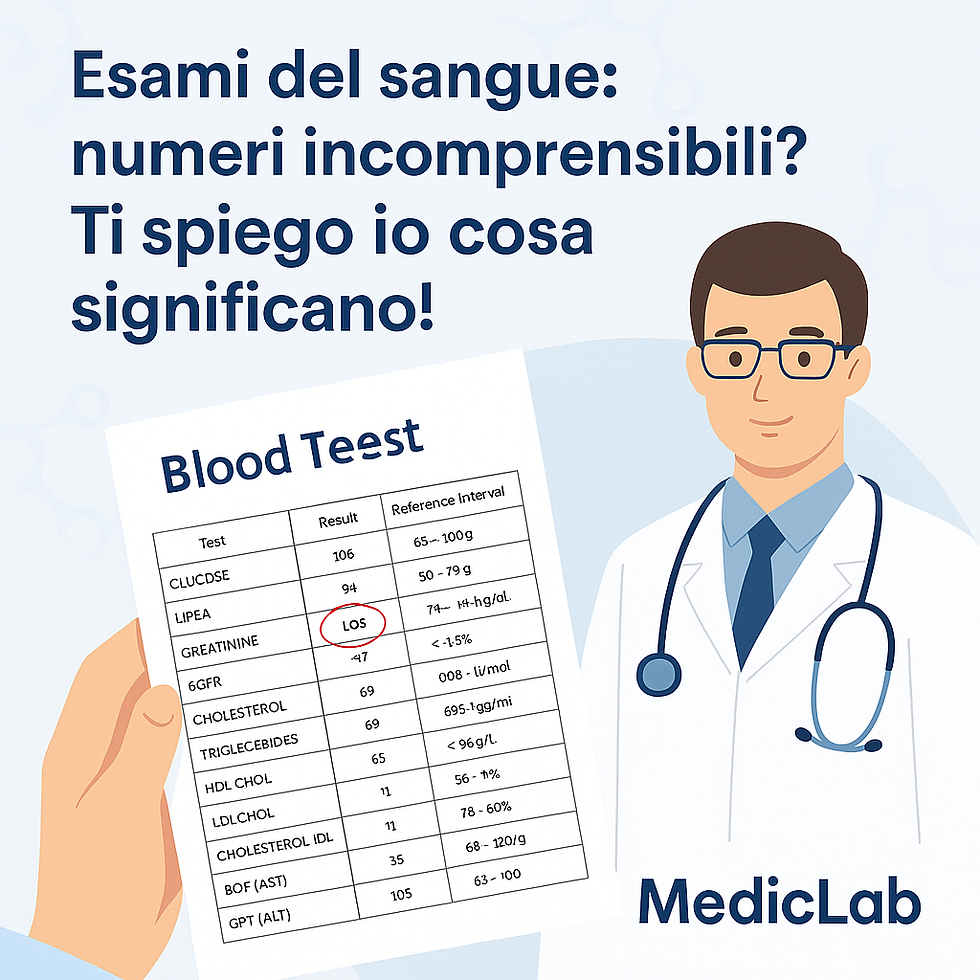 interpreatazione esami mediclab