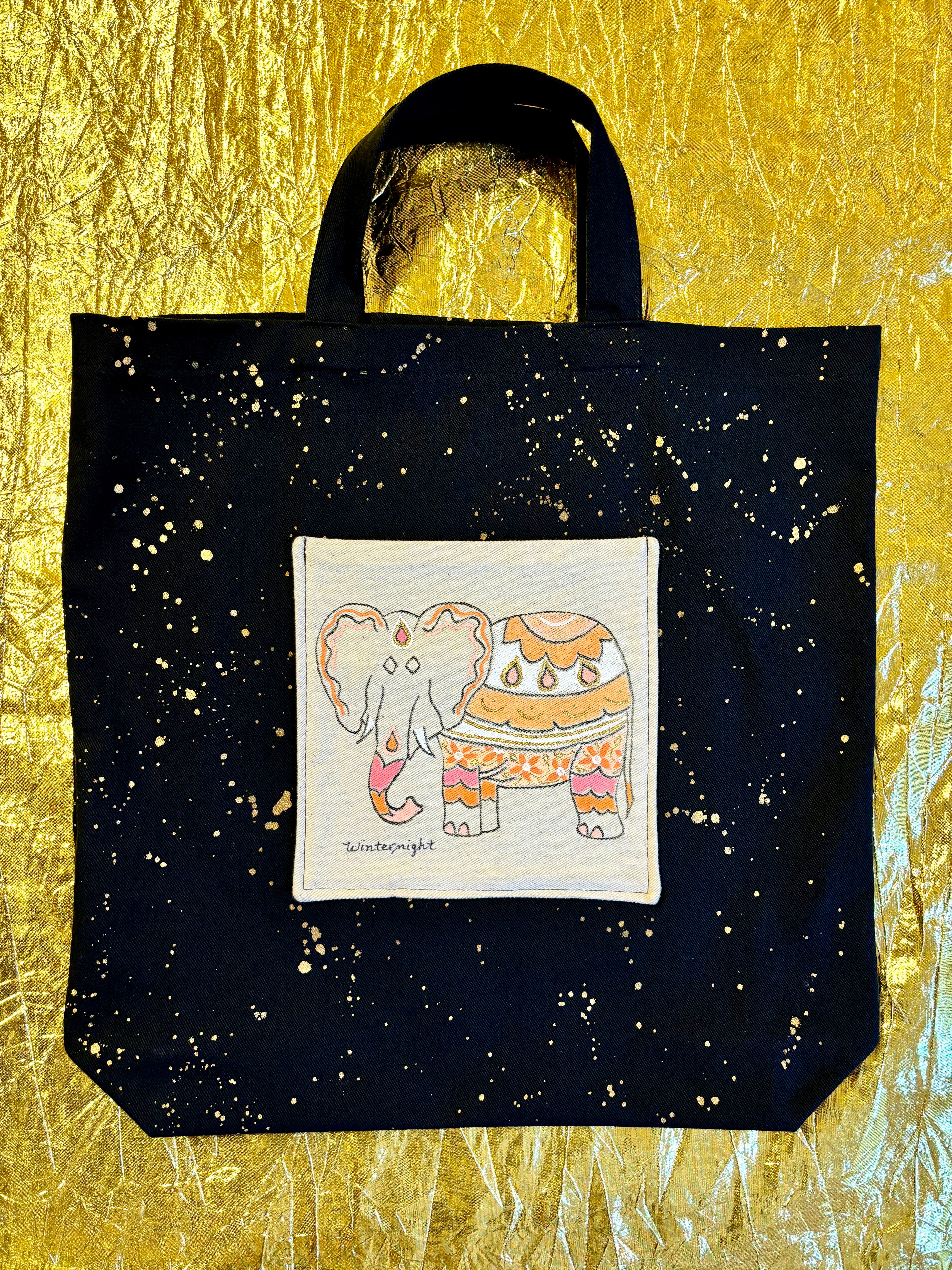 Cosmic Ganesha Tote