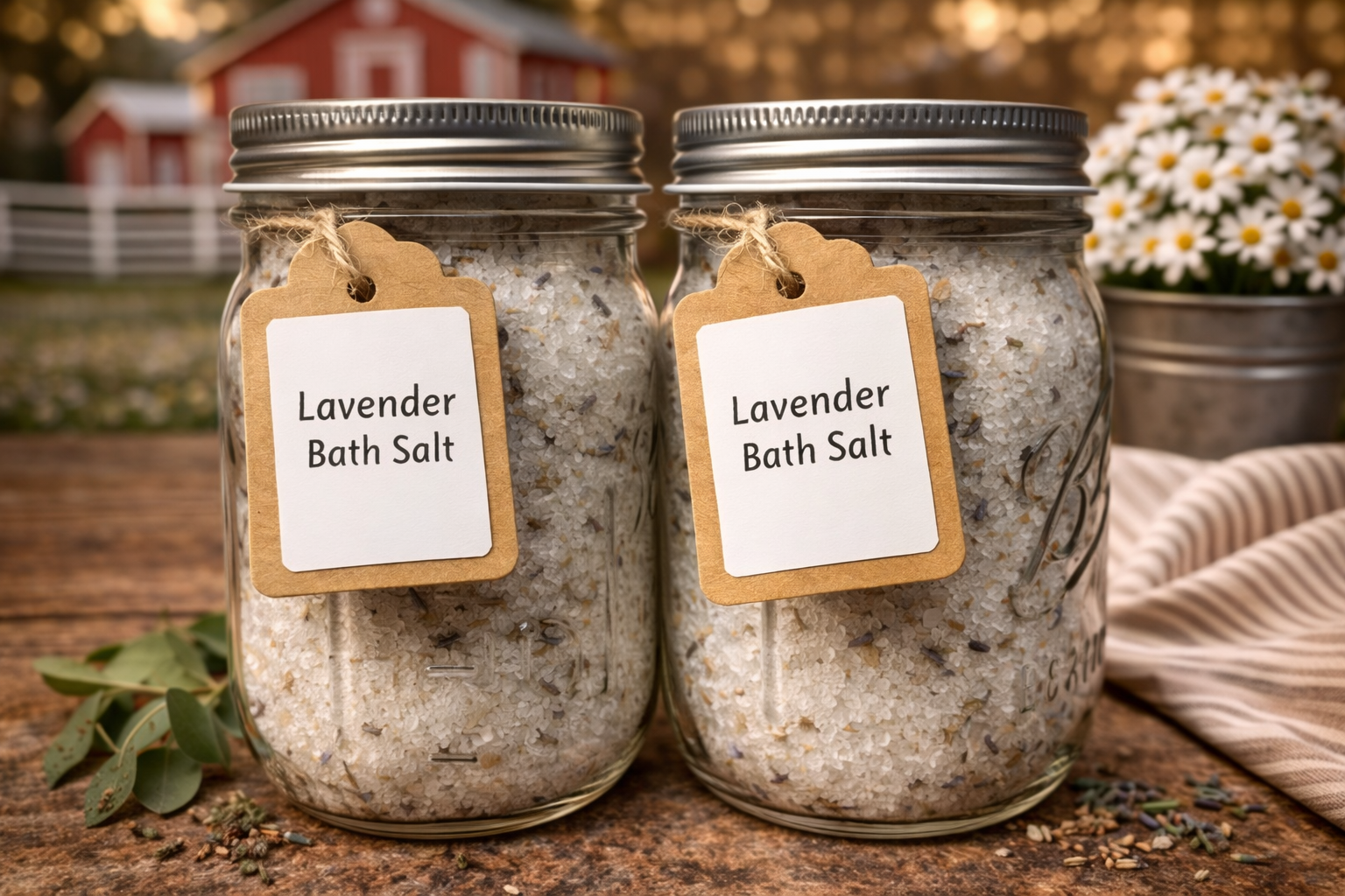 Lavender bath salts