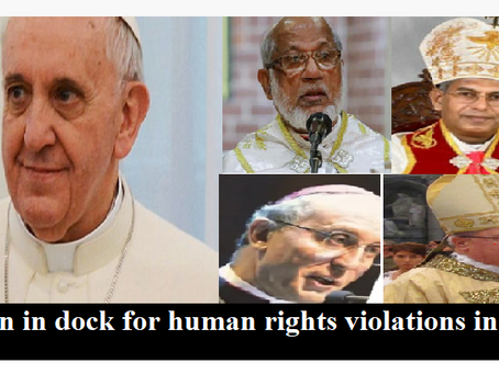 Vatican in dock for human rights violations in India