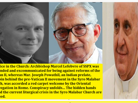 "Pope Francis has become a laughing stock in Syro Malabar Church" Catholic Laity from SM Church