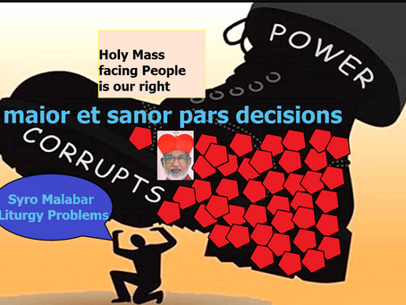 The gimmick unfolds... From minority to majority group of bishops on liturgical issue.