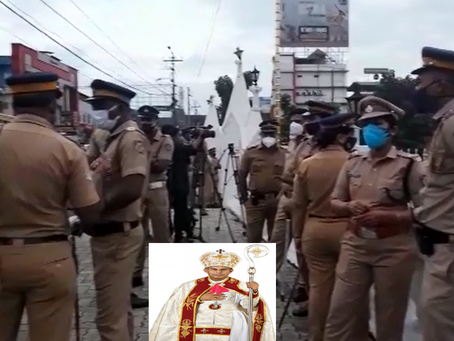 Uniformity at the expense of unity: Laity and Priests detained Archbishop Thazhath.Police intervene