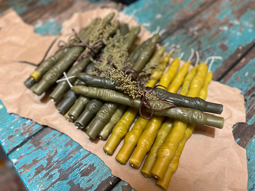 Thumbnail: witch finger candle stick
