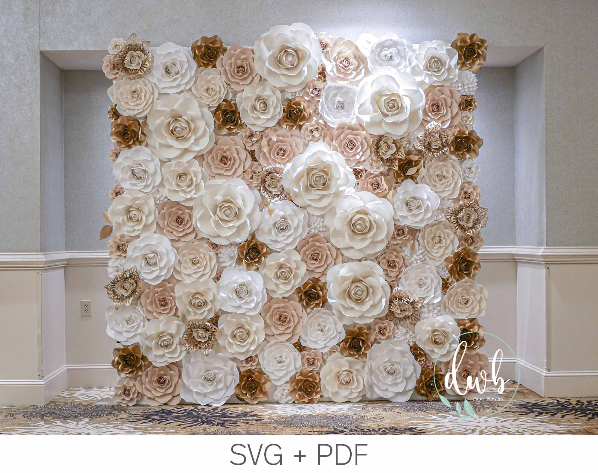 Neutrella Paper Flower Bundle