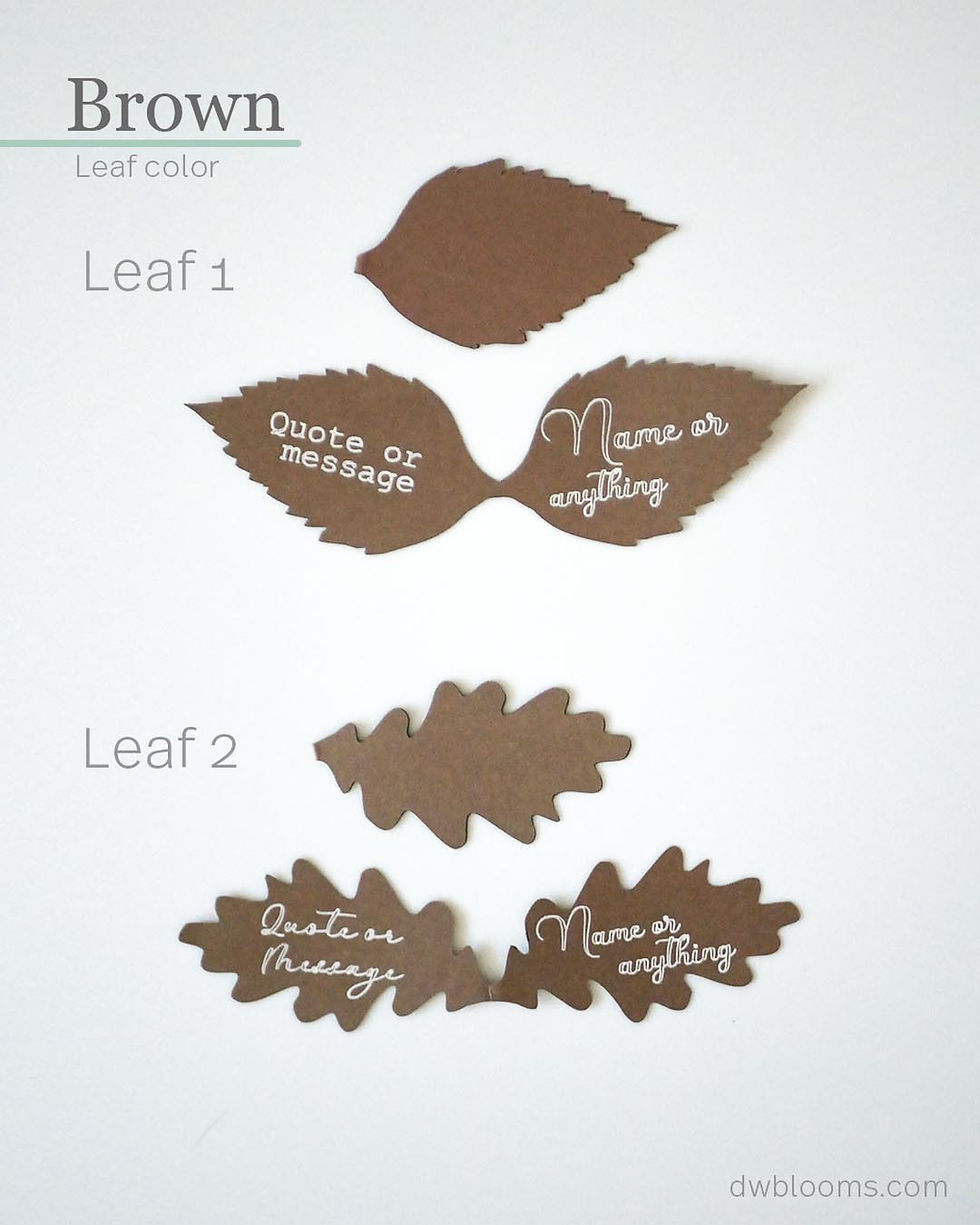 Thumbnail: Paper Rose Bookmark in Tan