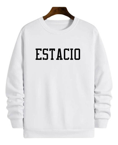 Miniatura: Blusa Moletom Gola Estacio Universidade Estácio De Sá Sp