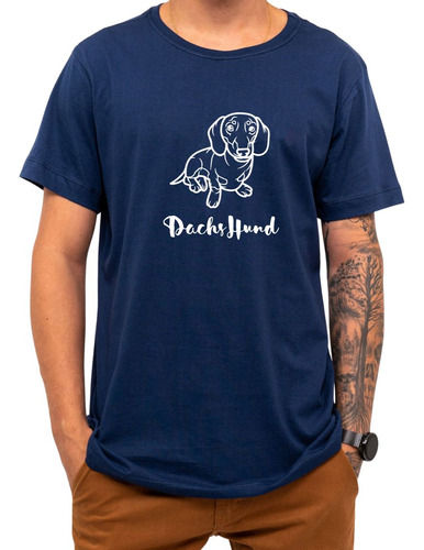 Miniatura: Camiseta Pet Dachshund Salsicha Cachorro Cão Raça Presente
