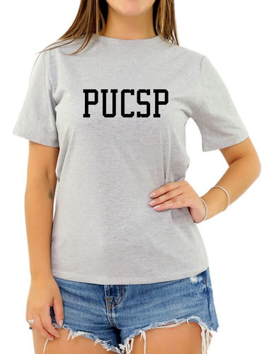 Miniatura: Camiseta Pucsp Pontifícia Universidade Católica Sp Feminina