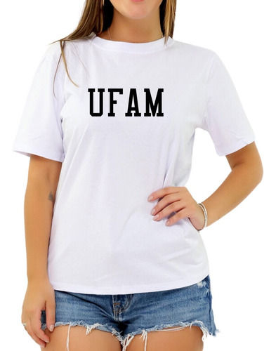 Miniatura: Camiseta Ufam Universidade Federal Do Amazonas Feminina