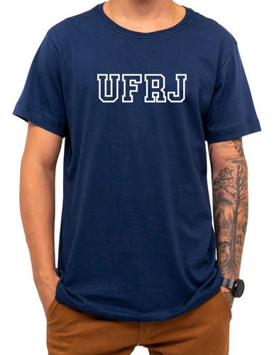 Miniatura: Camiseta Faculdade Ufrj Universidade Federal Rio De Janeiro